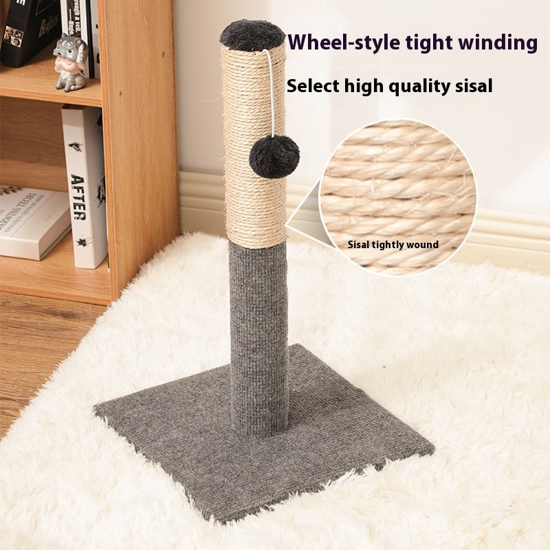 HKM-2027069 Vertical Sisal Cat Scratch Board - Durable and Wear-Resistant Design