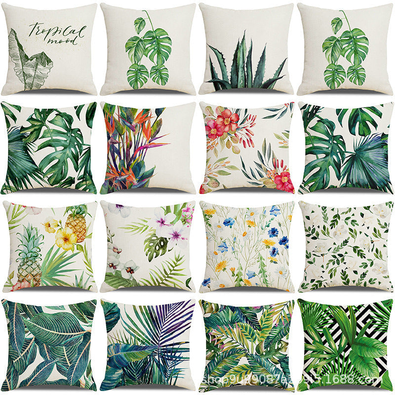 HKM-202835 Modern Simple Polyester Cushion Cover in Various Colors - 45x45cm