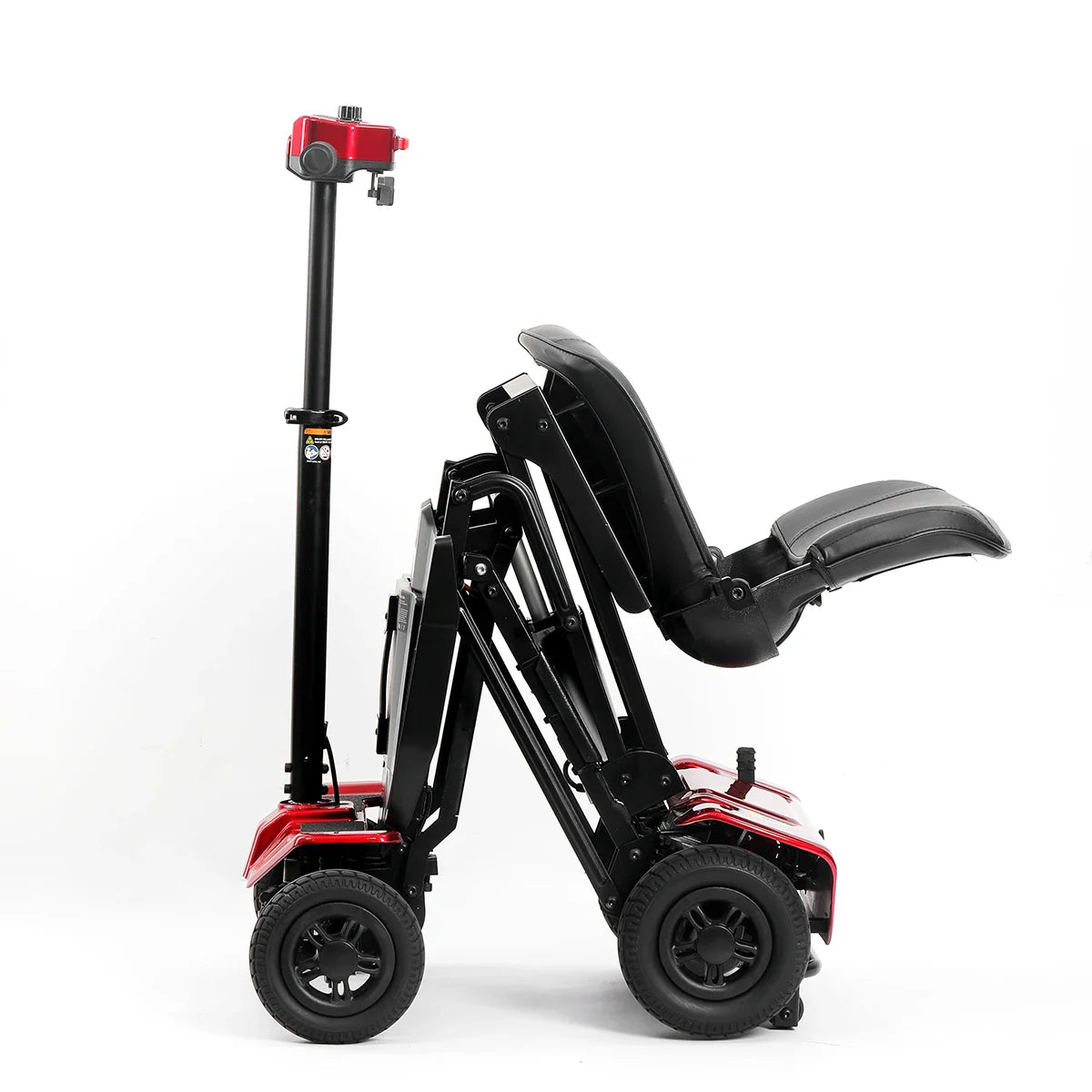 HKM-203027 Folding Electric Mobility Scooter with 4 Wheels for Long-Distance Travel, Easy Operation, and Custom Colors