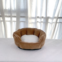 HKM-2030909 Plush Thickened Pet Litter Shelter for Dogs and Cats - Multiple Colors Available