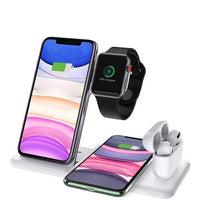 HKM-203219 Universal Fast Charge Wireless Charger with Foldable Design for Mobile Phones and Accessories