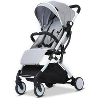 HKM-203347 Luxury Foldable Baby Stroller Compact Lightweight Aluminium Pushchair for Travel