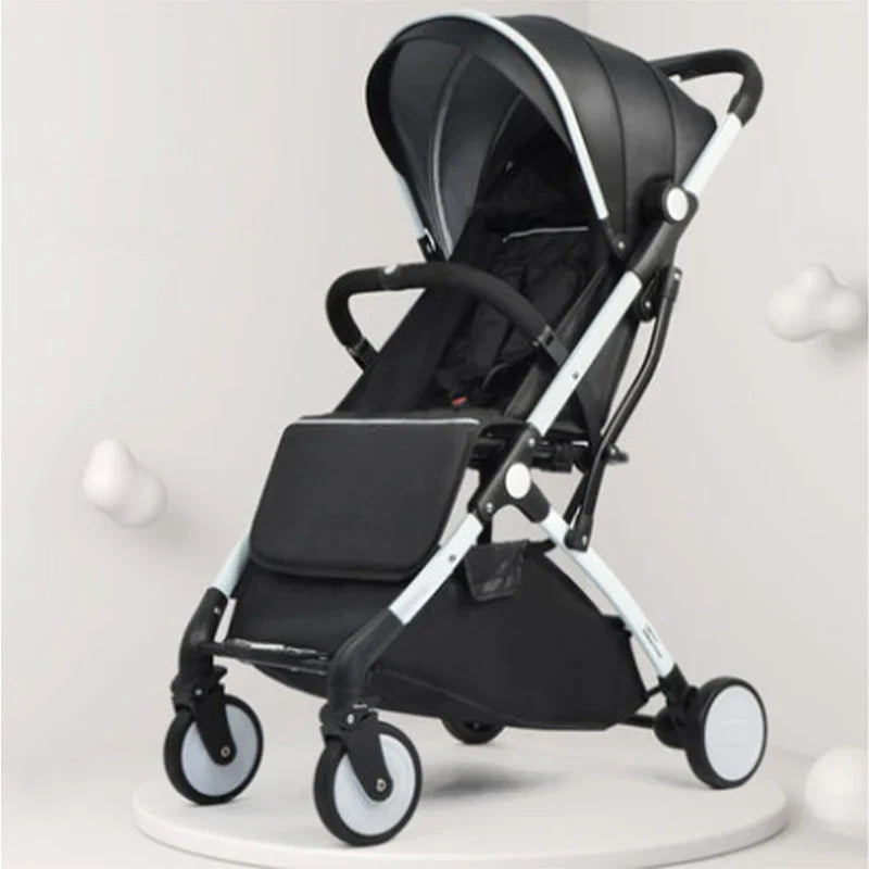 HKM-203347 Luxury Foldable Baby Stroller Compact Lightweight Aluminium Pushchair for Travel