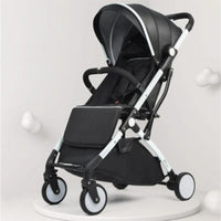 HKM-203347 Luxury Foldable Baby Stroller Compact Lightweight Aluminium Pushchair for Travel