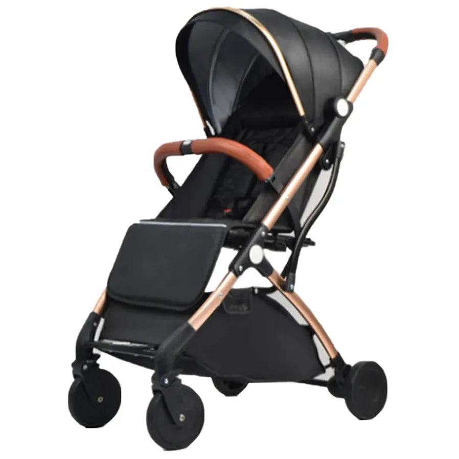 HKM-203347 Luxury Foldable Baby Stroller Compact Lightweight Aluminium Pushchair for Travel