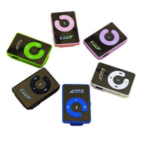 HKM-203347 Portable Clip MP3 Music Player with USB Interface and 3.5mm Headphone Jack - Available in Multiple Colors