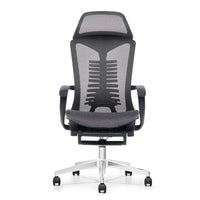 HKM-203411 Ergonomic Mesh Office Chair with Headrest and Footrest for Enhanced Comfort