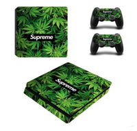 HKM-203475 PS4 Slim Protective PVC Sticker Film with Breathable Groove, No Air Bubbles or Residue
