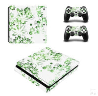 HKM-203475 PS4 Slim Protective PVC Sticker Film with Breathable Groove, No Air Bubbles or Residue