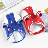 HKM-2035005 Casual Short-Sleeved Cotton Coat in Blue and Red ¨C Available in Sizes XS to 4L