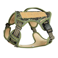 HKM-2035901 Search and Rescue Tactical Dog Chest Strap - Available in Black, Khaki, Camouflage, and Olive Green