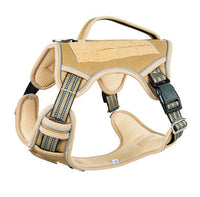 HKM-2035901 Search and Rescue Tactical Dog Chest Strap - Available in Black, Khaki, Camouflage, and Olive Green