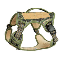 HKM-2035901 Search and Rescue Tactical Dog Chest Strap - Available in Black, Khaki, Camouflage, and Olive Green
