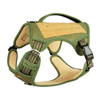 HKM-2035901 Search and Rescue Tactical Dog Chest Strap - Available in Black, Khaki, Camouflage, and Olive Green
