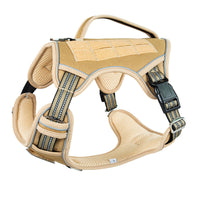 HKM-2035901 Search and Rescue Tactical Dog Chest Strap - Available in Black, Khaki, Camouflage, and Olive Green