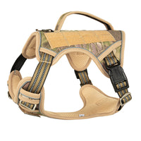 HKM-2035901 Search and Rescue Tactical Dog Chest Strap - Available in Black, Khaki, Camouflage, and Olive Green