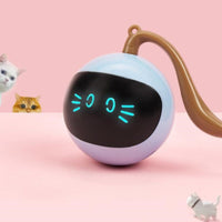 HKM-203603 Interactive Colorful LED Rotating Ball for Cats - 360° Motion and Sensor Technology