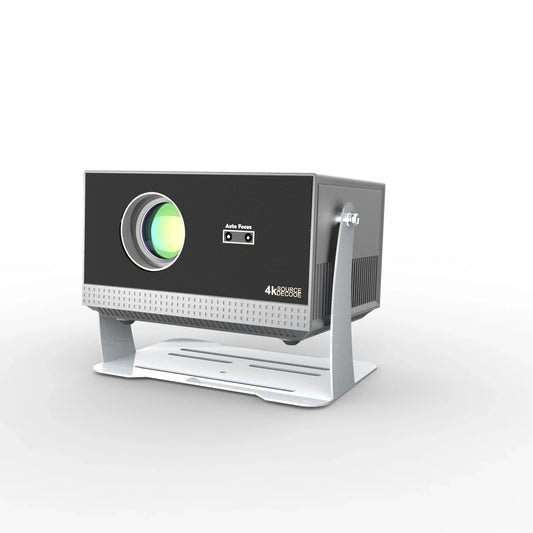 HKM-203667 Portable 1080P Full HD Home Theater Projector with Auto Focus and 5G WiFi Connectivity