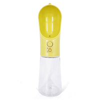 HKM-2038461 Transparent PET Cat Water Bottle with Activated Carbon Filtration - 360ml Capacity