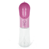 HKM-2038461 Transparent PET Cat Water Bottle with Activated Carbon Filtration - 360ml Capacity