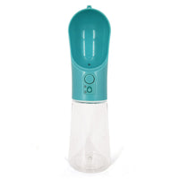 HKM-2038461 Transparent PET Cat Water Bottle with Activated Carbon Filtration - 360ml Capacity