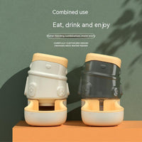 HKM-2038589 Automatic Anti-Tumble Pet Feeder and Water Dispenser in Multiple Colors