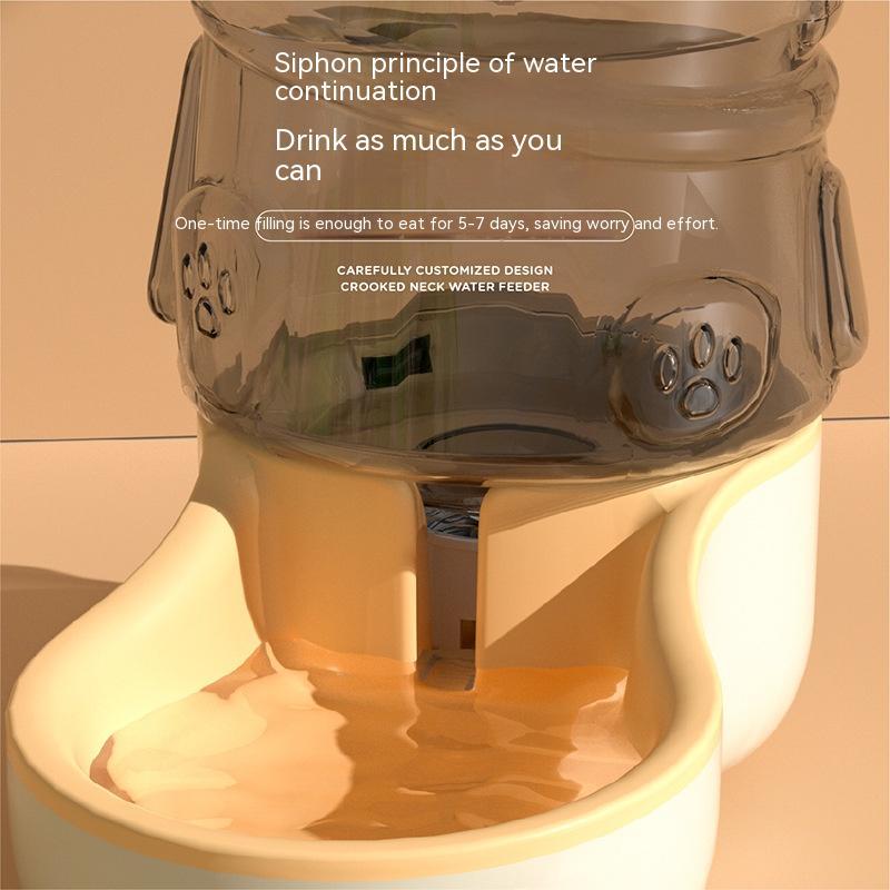 HKM-2038589 Automatic Anti-Tumble Pet Feeder and Water Dispenser in Multiple Colors