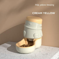 HKM-2038589 Automatic Anti-Tumble Pet Feeder and Water Dispenser in Multiple Colors