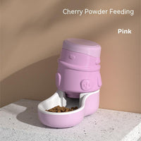 HKM-2038589 Automatic Anti-Tumble Pet Feeder and Water Dispenser in Multiple Colors