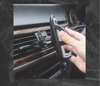 HKM-203859 Car Air Vent Mobile Phone Holder - Adjustable Plastic Mount for Easy Access