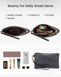 HKM-203859 Large Waterproof PU Leather Laptop Tote Bag for Business Women, Stylish Office Briefcase