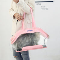 HKM-2038845 Moorpet Cat Outing Carry Bag - Medium Leather Pet Carrier in Multiple Colors