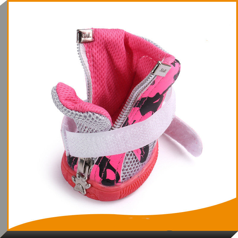 HKM-2039229 Breathable Casual Net Shoes for All - Durable Synthetic Leather with Reflective Details