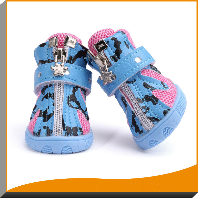 HKM-2039229 Breathable Casual Net Shoes for All - Durable Synthetic Leather with Reflective Details