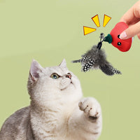 HKM-203923 Cat Wand Suction Cup Pet Movement Playing Toy Cat Wand Toys Retractable Cat Teaser Cat Toys Cat Exercise Toys For Indoor Kittens