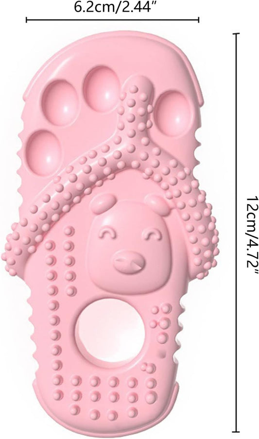 HKM-2039869 Durable Chew Toy for Small Dogs and Puppies - Dental Training Toy to Reduce Plaque and Gums Bleeding, 12x6.2cm