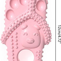 HKM-2039869 Durable Chew Toy for Small Dogs and Puppies - Dental Training Toy to Reduce Plaque and Gums Bleeding, 12x6.2cm