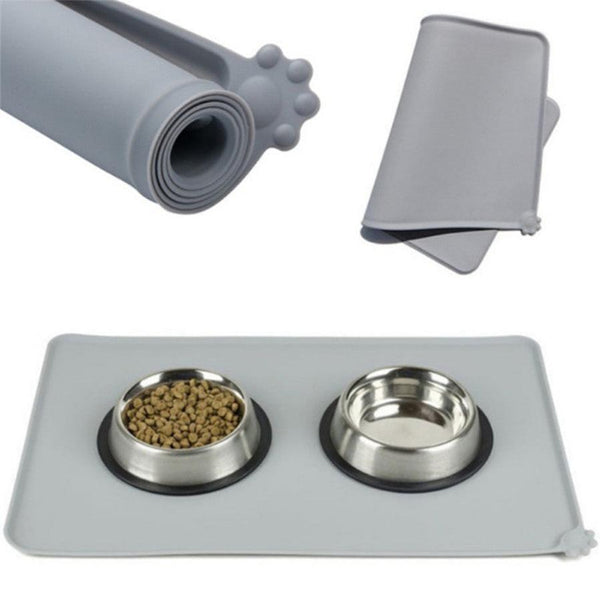 HKM-203987 Silicone Pet Placemat - Easy to Clean, Durable, Non-Toxic, Comfortable Touch, 47 x 30CM