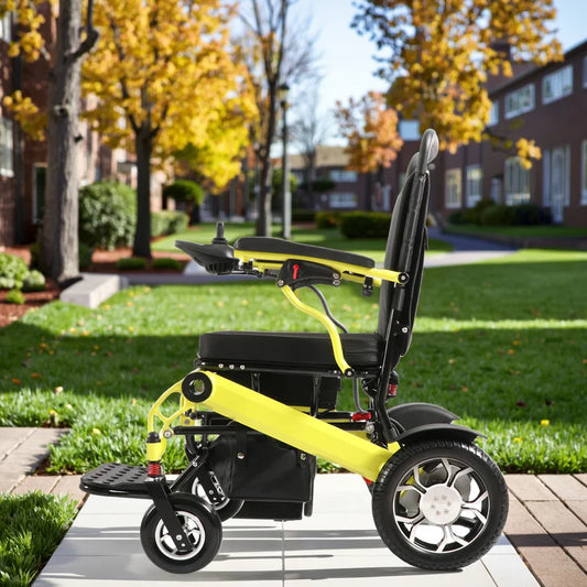 HKM-204179 Lightweight Electric Wheelchair with Long Battery Life for Physical Therapy and Homecare