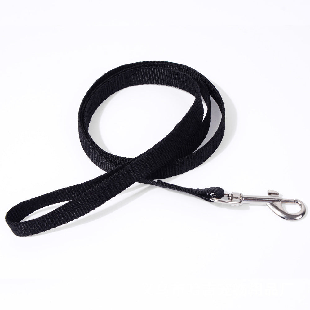 HKM-2042173 Multicolor Nylon Dog Leash with Hand Hold - Available in Blue, Black, Red, Purple, Pink, Green