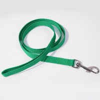 HKM-2042173 Multicolor Nylon Dog Leash with Hand Hold - Available in Blue, Black, Red, Purple, Pink, Green