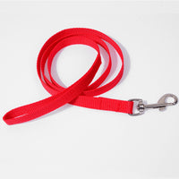 HKM-2042173 Multicolor Nylon Dog Leash with Hand Hold - Available in Blue, Black, Red, Purple, Pink, Green