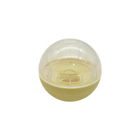 HKM-2043197 Pet Food Dispensing Tumbler Toy for Dogs and Cats - Durable Plastic, 8.5CM, Available in Blue, Pink, Yellow