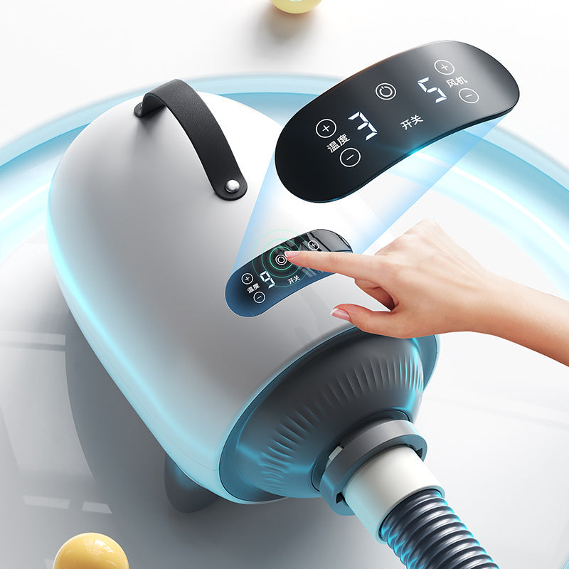 HKM-2043837 Smart Touch Screen Pet Hair Dryer with 2000W Power for Quick Drying