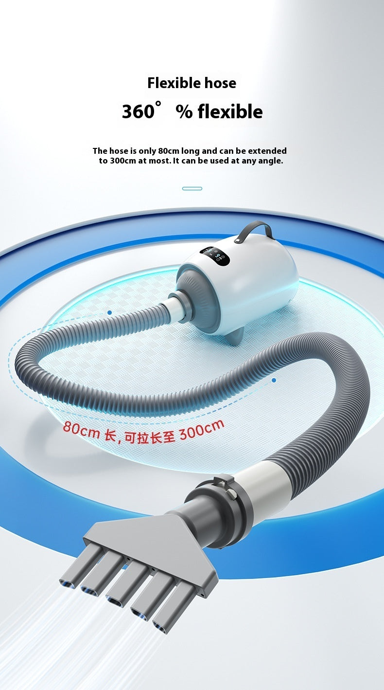 HKM-2043837 Smart Touch Screen Pet Hair Dryer with 2000W Power for Quick Drying