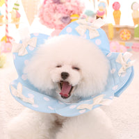 HKM-2044349 Four Seasons Floral Anti-Bite Ring for Dogs ¨C Cute Cotton Toy in Pink, Red, Sky Blue, Strawberry, Sizes XS-XL