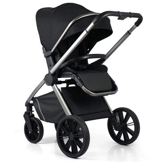 HKM-204499 3-in-1 Lightweight Foldable Stroller with Car Seat for Infants and Toddlers