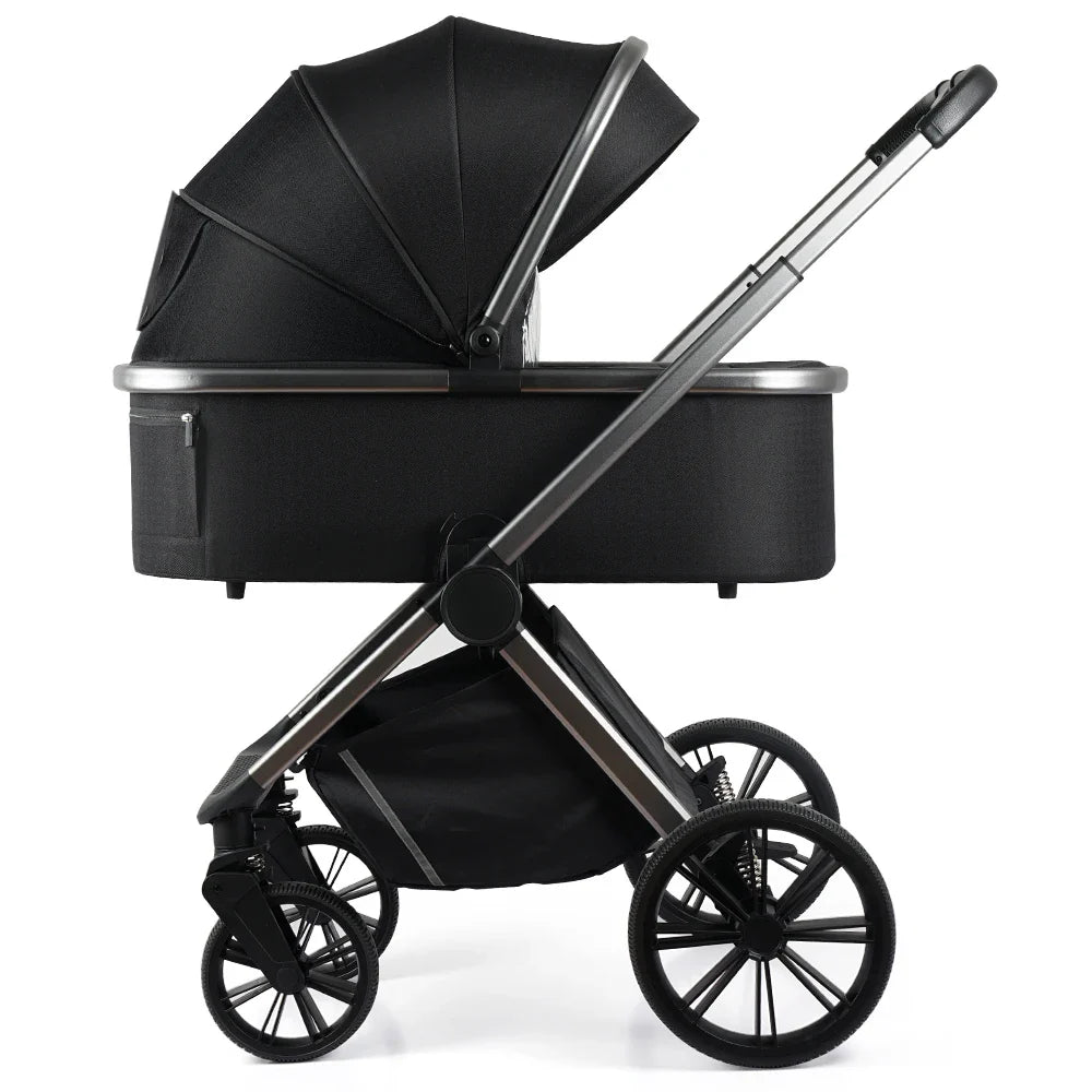 HKM-204499 3-in-1 Lightweight Foldable Stroller with Car Seat for Infants and Toddlers