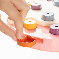 HKM-2045629 Interactive Dog Feeding Toy - Educational Slow Feed Plate for Boredom Relief