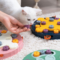 HKM-2045629 Interactive Dog Feeding Toy - Educational Slow Feed Plate for Boredom Relief